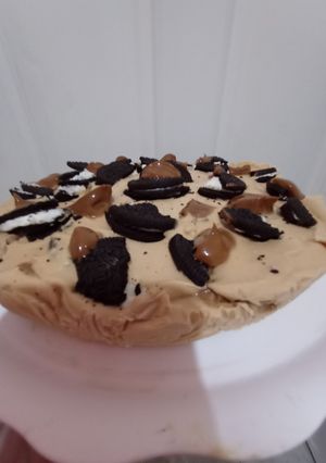 Una foto de Torta oreo helada🥧🥧