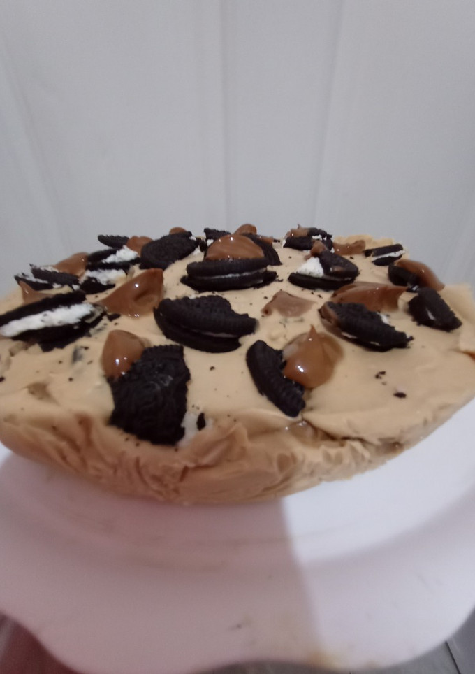 Una foto de Torta oreo helada🥧🥧