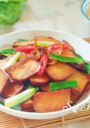 小卷XO醬炒豆乾 的食譜成品照片