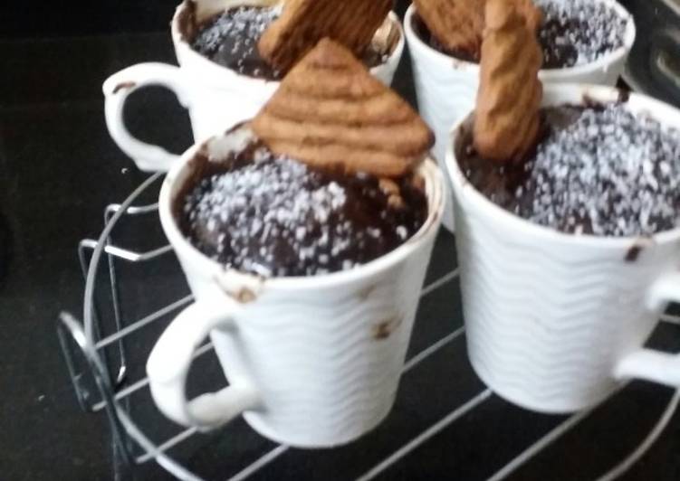 Steps to Prepare Any-night-of-the-week Chocolate mug cake