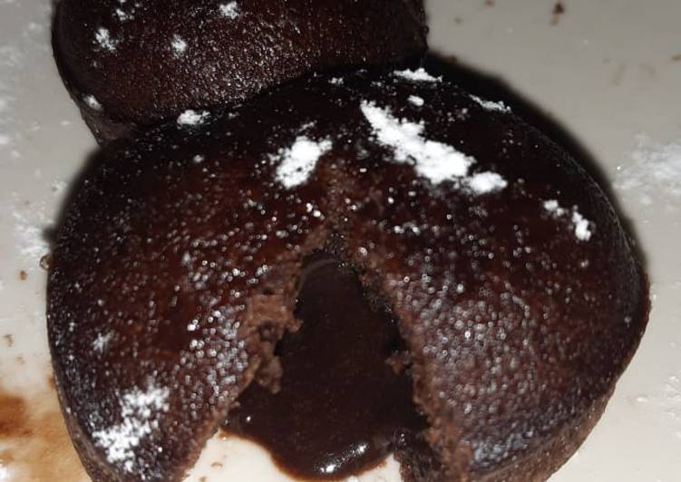 Cara Gampang Memasak Choco lava cake yang Enak Banget