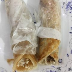 A picture of Tikka mayo garlic roll.