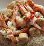 Recipe Pan Fried Shrimp Scallop With Oyster Sauce Glass Noodle the Can Spoil the Tongue Perfect