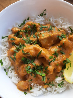 Pikáns csirke curry recept fotója