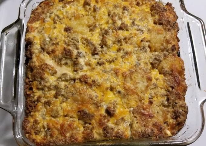 Recipe of Jamie Oliver Tater tot casserole