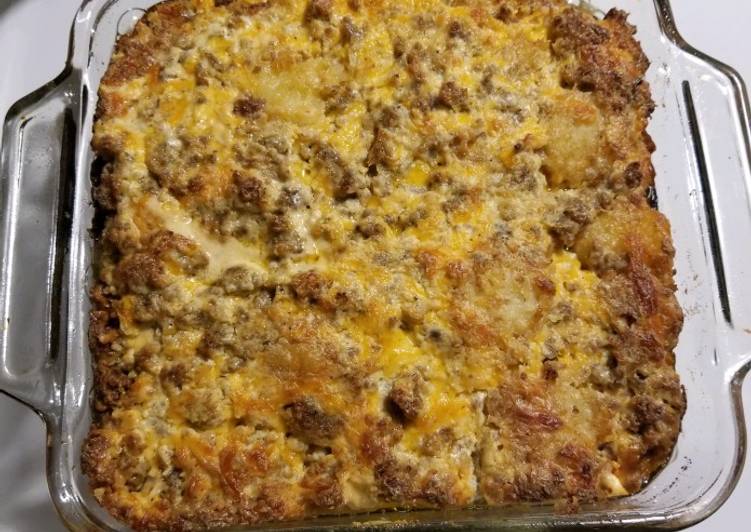 Recipe of Tasty Tater tot casserole