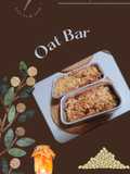 Oat bar with honey