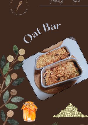 รูปของ Oat bar with honey