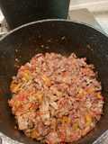 Shawarma with onion 🌰,tomatoes 🍅,pepper 🌶