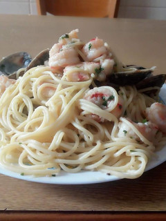 Una foto de Spaghetti con frutti di mare