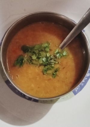 लाल मसूर की दाल (lal masoor ki dal recipe in Hindi) रेसिपी मुख्य फोटो