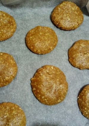 Una foto de Galletas de crema de cacahuete