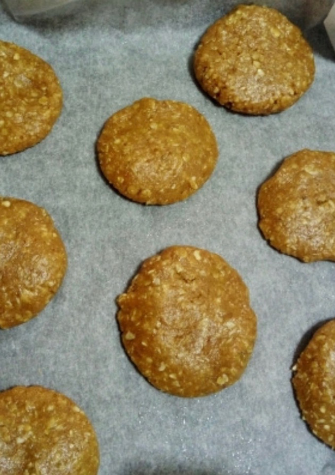 Una foto de Galletas de crema de cacahuete