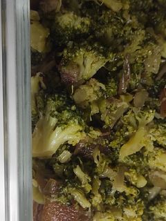 Una foto de Salteado de brócoli con soja