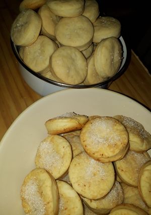 Una foto de Bizcochitos de grasa azucarado, dulces y salados