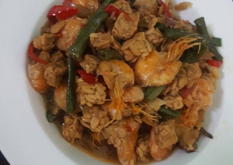 Resep Oreg tempe kacang, Bisa Manjain Lidah