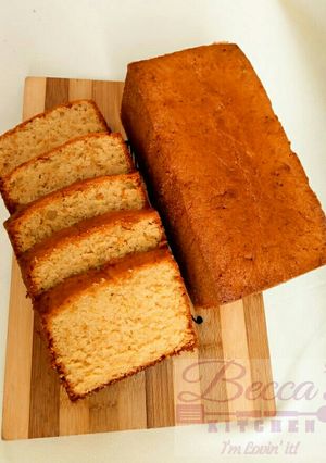 A picture of Orange cake.