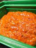 Salsa crema de morrón asado (aderezo)
