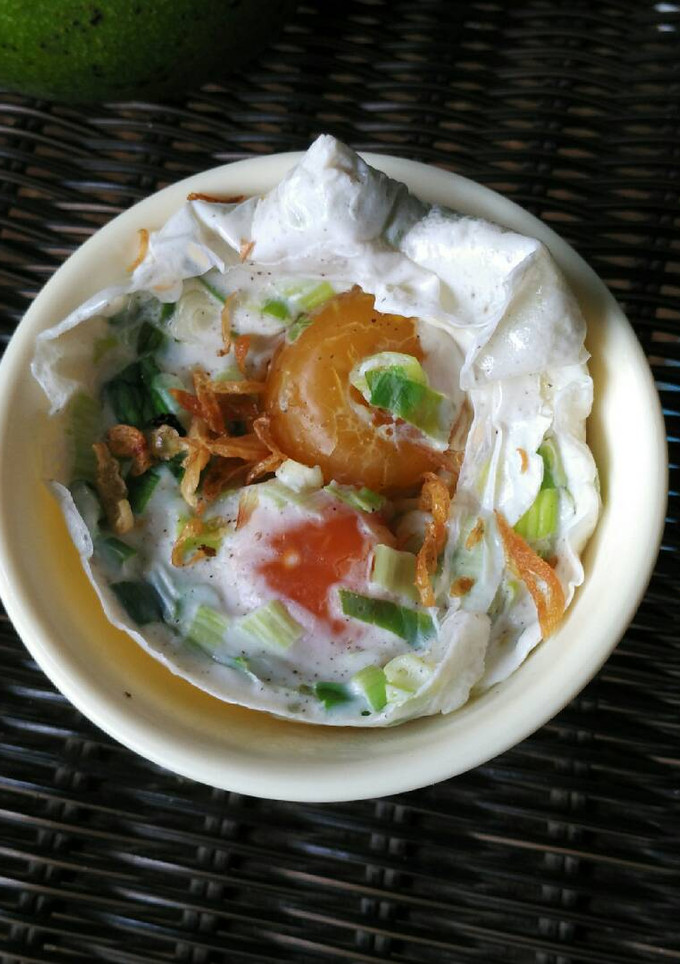 Foto resep Telur Asin Ceplok Kukus