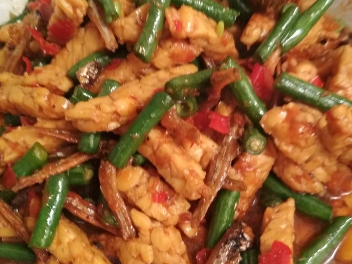 Cara Gampang Menyiapkan Resep Tumis kacang panjang teri jengki yang Uenak Anti Ribet, Menggugah Selera