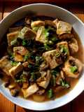 Tumis Jamur shitake Tahu