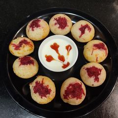 A picture of Vegetable paniyaram.