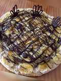 Tarta Plátano-Chocolate-Galletas 🍌🍫🍪sin horno