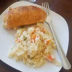 Una foto de Rollos de jamón con queso no