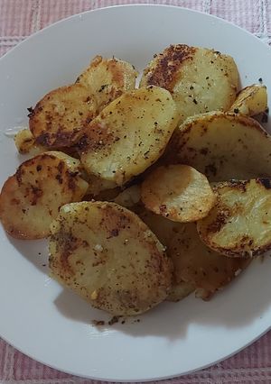 Una foto de Papas a la mostaza y limón
