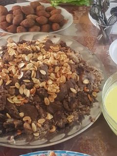 صورة لوصفة منسف لحمة