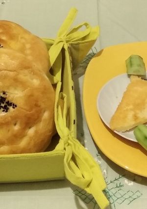 Φωτογραφία της συνταγής Γρήγορο σταρένιο ψωμί με καλαμποκάλευρο
