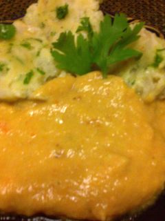 Vadas zsemlegombóccal recept fotója