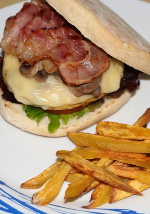 Foto de Hambúrguer de frango