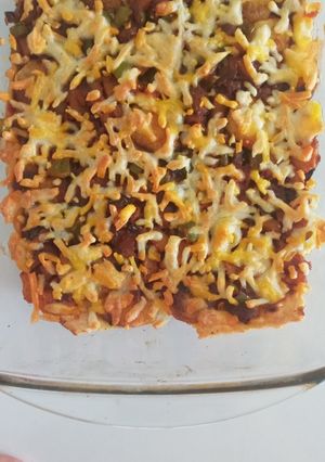 عکسی از دستور پیتزا طوری