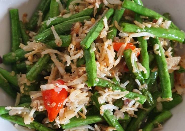 Oseng Kacang Panjang Teri