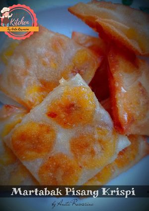 Foto resep Martabak Pisang Krispi Legit Khas Kelua