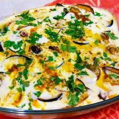 A picture of Dahi wale baingan🍆.