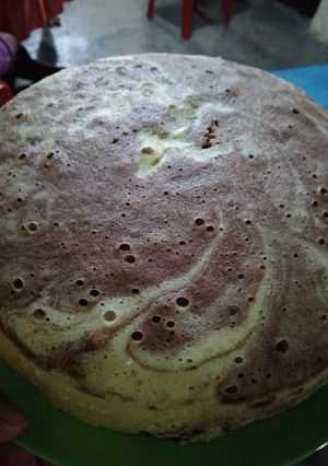 Foto resep Cake zebra kukus