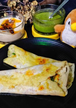 लिटिल मिलेट्स मसाला दोसा रेसिपी मुख्य फोटो