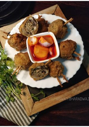মাশরুম ডুপ্লে (Mushroom Dupleix recipe in Bengali) রেসিপির প্রধান ছবি