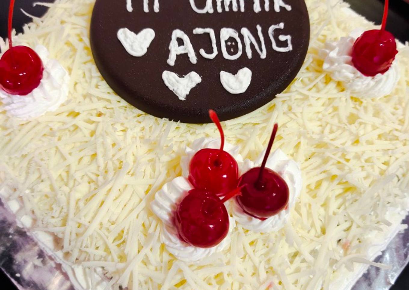 Blackforest panggang lembut, kue ulang tahun ekonomis