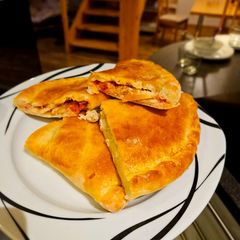 A picture of Calzones from scratch.