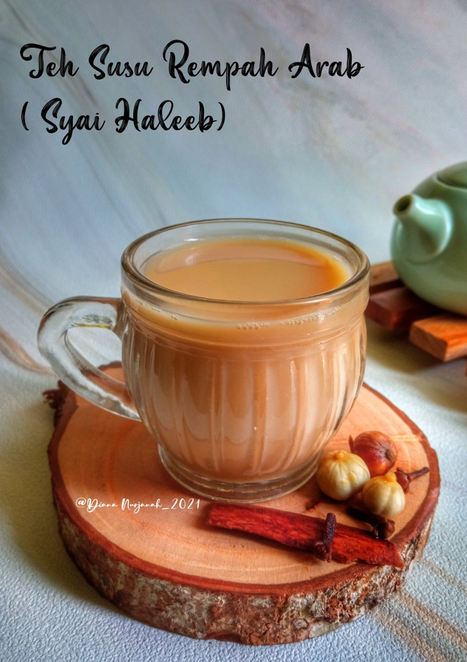 Foto resep Teh Susu Rempah Arab (Syai Haleeb)