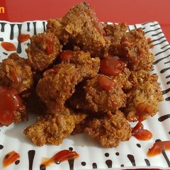 Sprouted Moong Pakoda A picture of Sprouted Moong Pakoda.