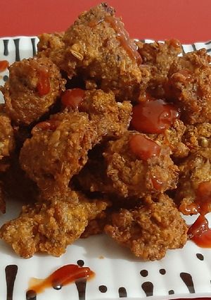 A picture of Sprouted Moong Pakoda.