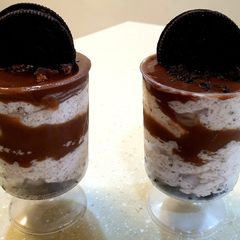 A picture of Oreo Parfaits.
