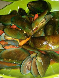 Foto resep Kerang hijau saus padang