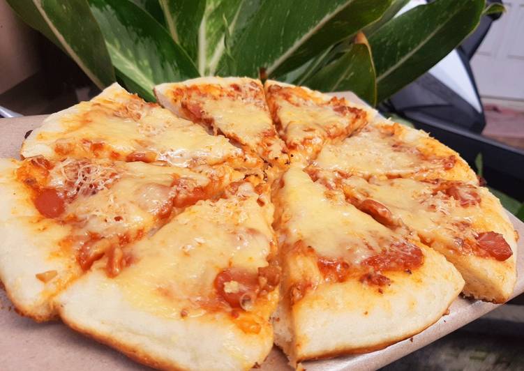 Cara Gampang Menyiapkan Pizza Teflon resep mudah Anti Gagal