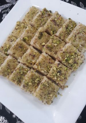 صورة لوصفة حلى جوز الهند
