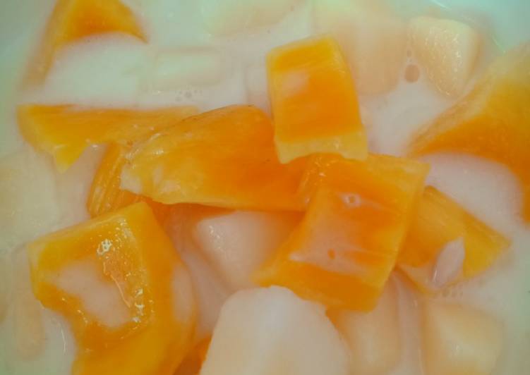 Langkah Mudah untuk Menyiapkan Sup buah nangka timun suri tte lisa😁, Lezat